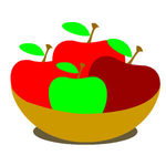 Apple Coloring for Kids