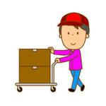 Delivery Boy Coloring for Kids