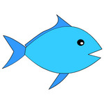 Fish Drawing for kids
