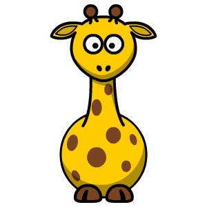 Giraffe Coloring for kids