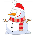 How to draw a snowman