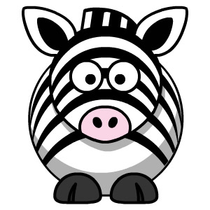 Zebra Drawing for Kids