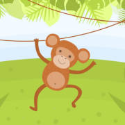 Monkey Coloring Game